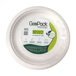 Geopack Plato Biodegradable 26 cm o 10''