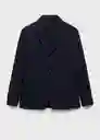 Blazer Americana Parioli Navy Talla 52 Hombre Mango