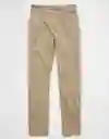 Pantalón Mujer Beige Talla: 2 REGULAR 5126212 American Eagle