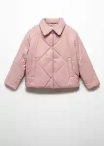 Abrigo Presi Rosa Talla 08 Niñas Mango