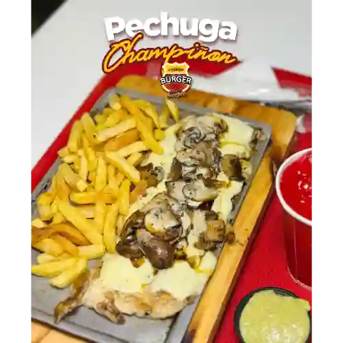 Pechuga Champiñon