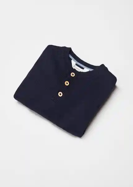 Jersey Dingob6 Navy Talla 67 Niños Mango