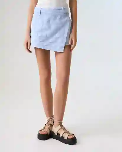 Short Mujer Azul Talla 12 652G000_AZU144115