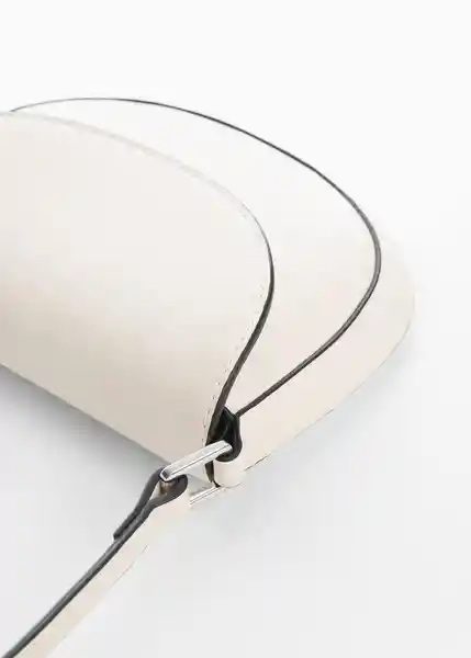 Bolso P Karol Offwhite Talla 99 Mujer Mango