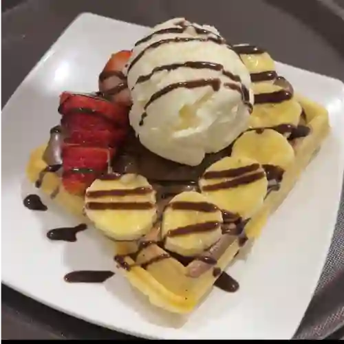 Waffle de Nutella