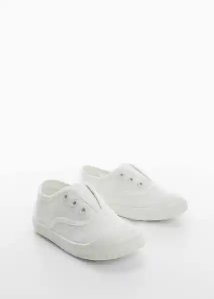 Zapatos Deportiva Beto Blanco Talla 21 Niños Mango