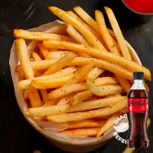 Combo Papas a la Francesa +Cocacola S/az 400ml