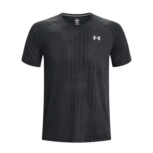 Under Armour Camiseta Streaker Hombre Negro T LG 1376516-001