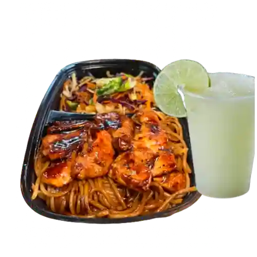 Polloteriyaki + Limonada