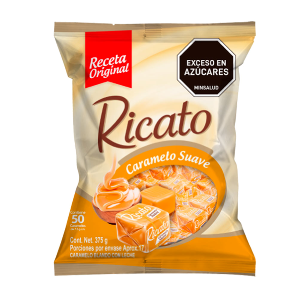 Ricato Caramelo Cubo 375 g