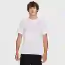 Nike Camiseta M Dfadv Stride Top Manga Corta Hombre Blanco T. XL