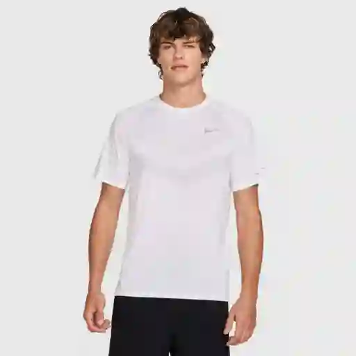 Nike Camiseta M Dfadv Stride Top Manga Corta Hombre Blanco T. XL