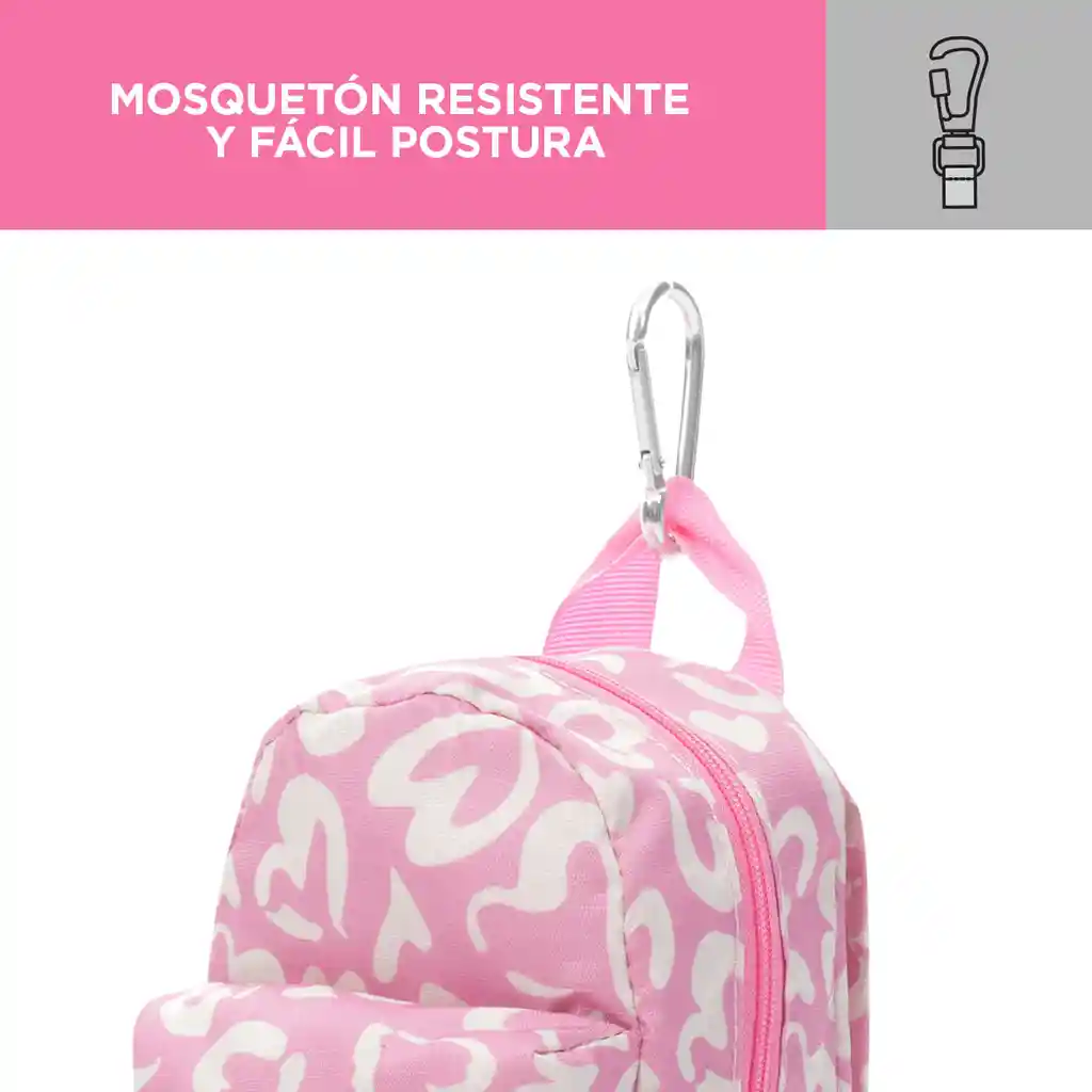 Totto Pets Mini Morral Para Snacks Gary Rosa