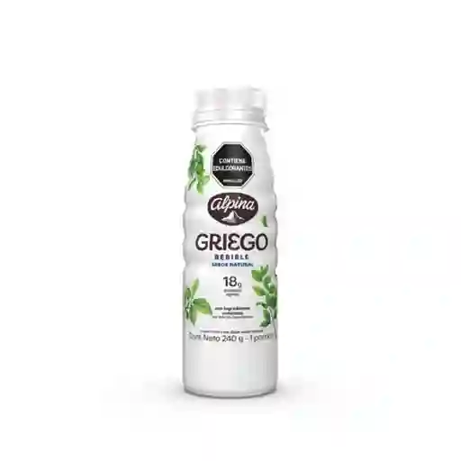 Alpina Yogurt Griego Bebible Natural