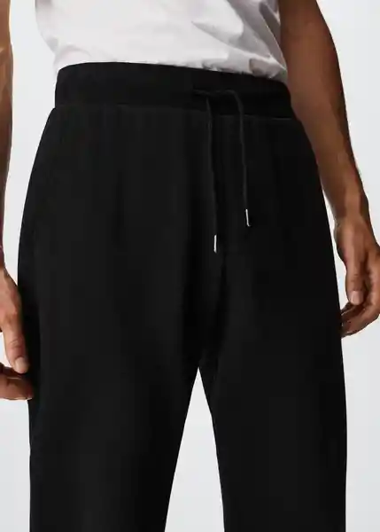 Pantalón Cohen Negro Talla L Hombre Mango