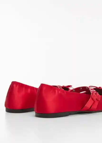 Zapatos Arne Rojo Talla 39 Mujer Mango