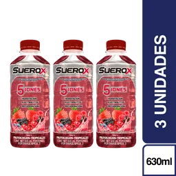 3 x Suerox Frutos Rojos