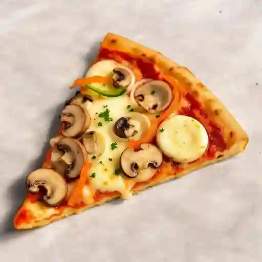 Porción de Pizza de Vegetales