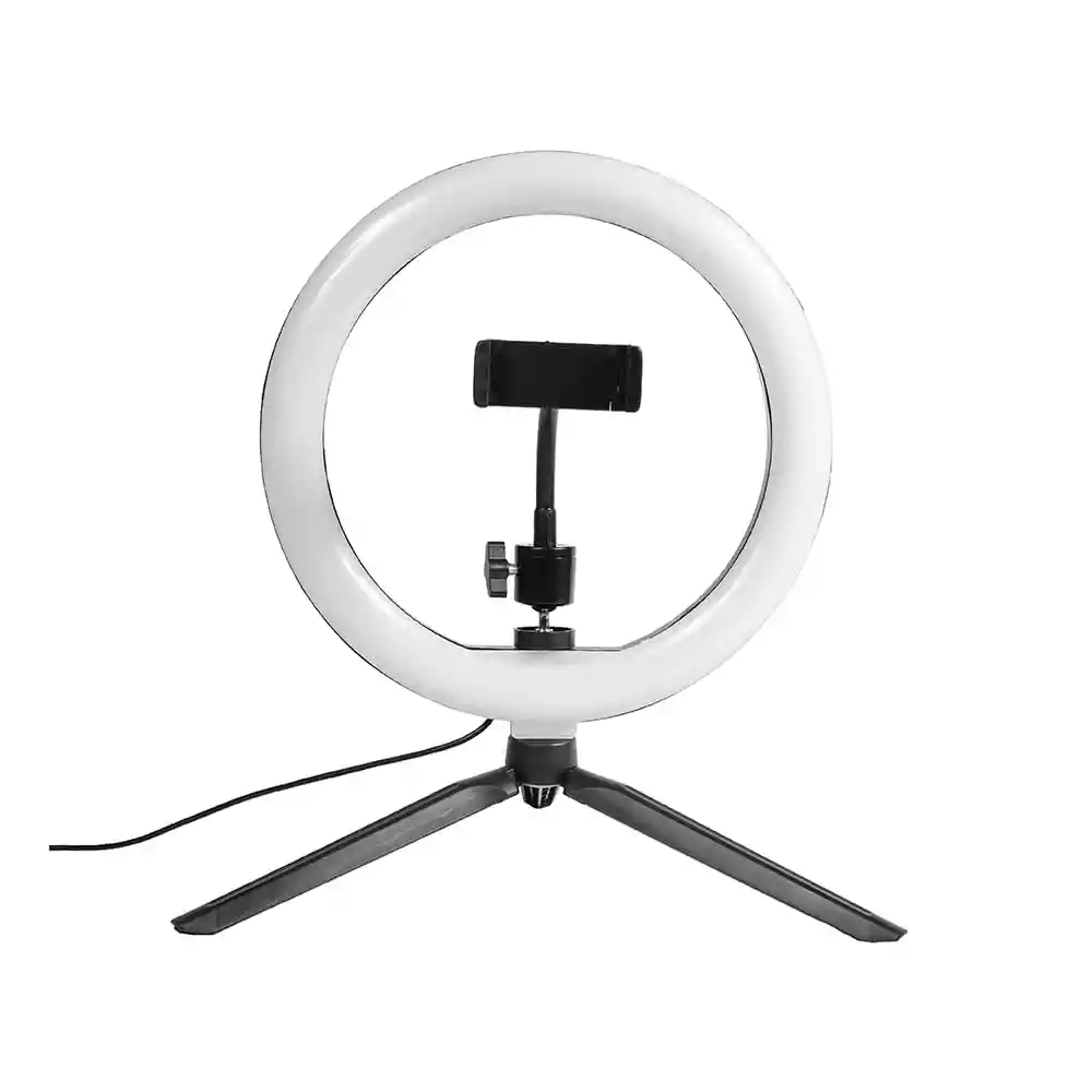 Miniso Soporte de Celular Tripode in Live Broadcast Aro Con Luz