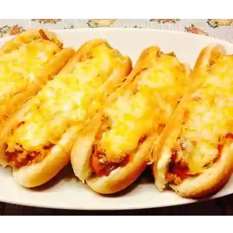 2x1 Perro Doble Queso, Chedar y Mozarell