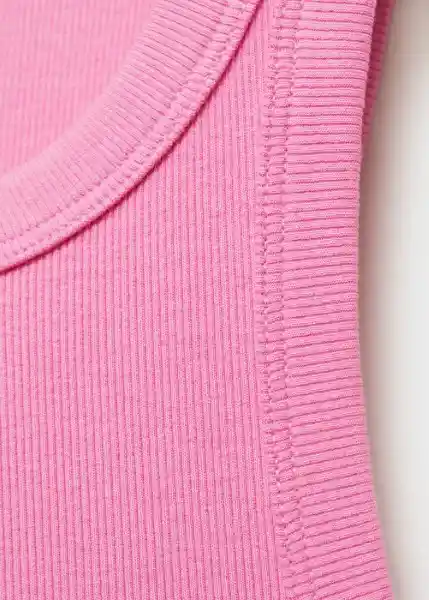 Top Bonico Rosa Pastel Talla S Mujer Mango