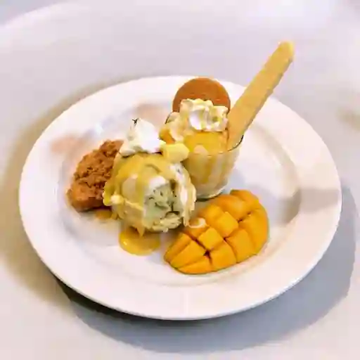 VASO PONQUE MANGO Y CHANTILLY