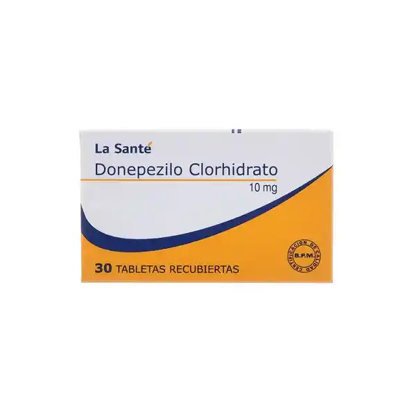 La Santé Donepezilo Clorhidrato (10 mg) 30 Tabletas