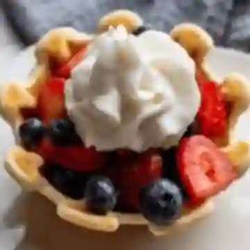 Copita Waflera de Frutas