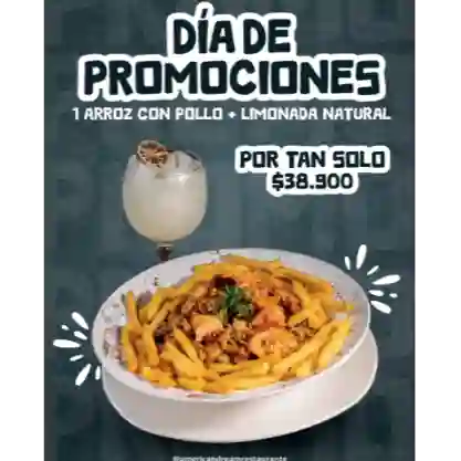 Promo Arroz con Pollo