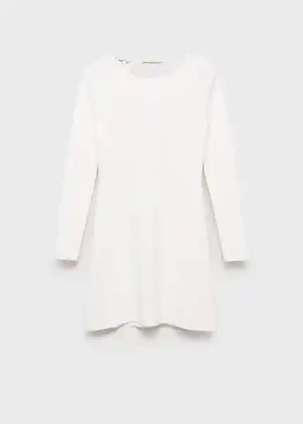 Vestido Dover Offwhite Talla XS Mujer Mango