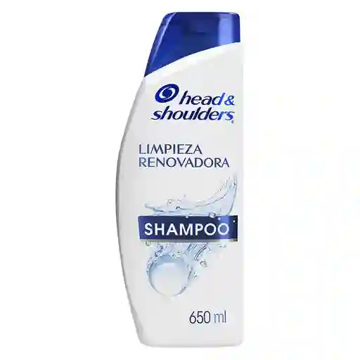 Head Shoulders Shampoo Limpieza Renovadora