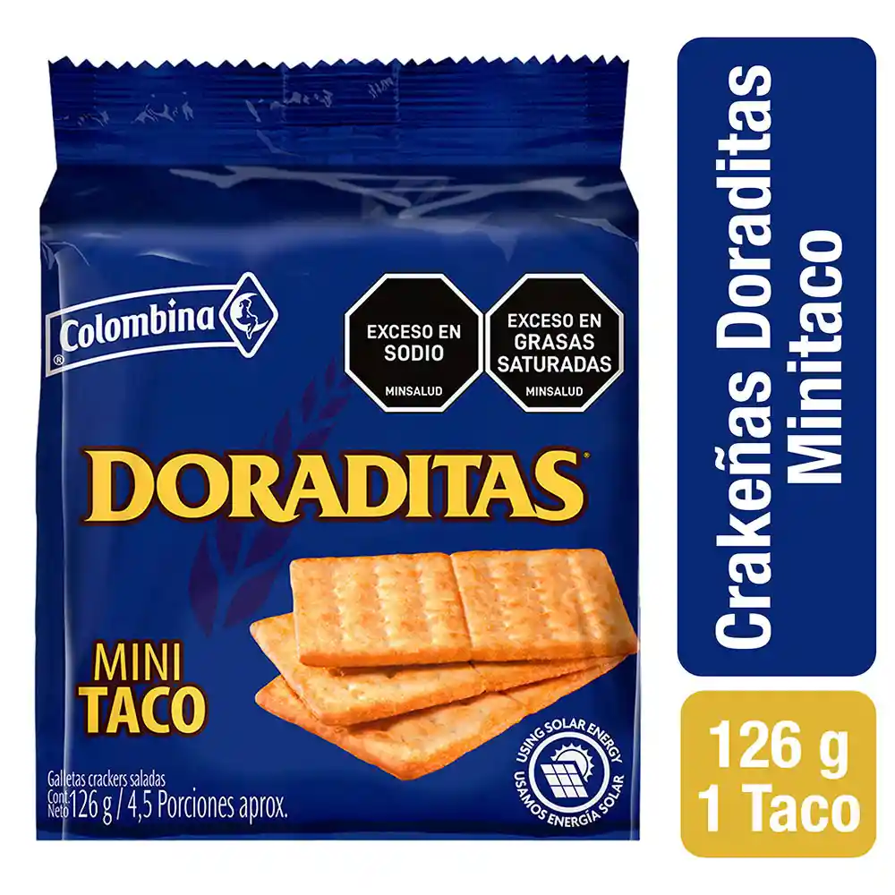 Crakeñas Doraditas Minitaco 