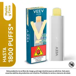 VEEV now Melón y Coco 1800puff
