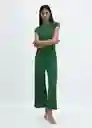 Enterizo Mono Jungla-A Verde Talla S Mujer Mango