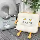 Almohada Para Viaje Viscoelastica Gato Serie Miniso