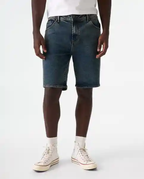 Bermuda Hombre Azul Talla 36 552G000_AZU174021
