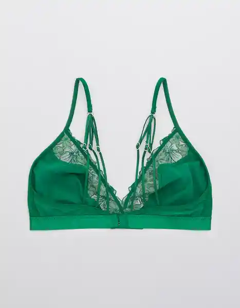 Bralette Aerie Verde Talla X-Large American Eagle 26923307