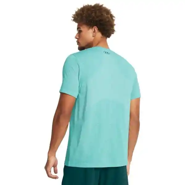 Under Armour Camiseta Vanish Seamless Hombre Azul Talla MD