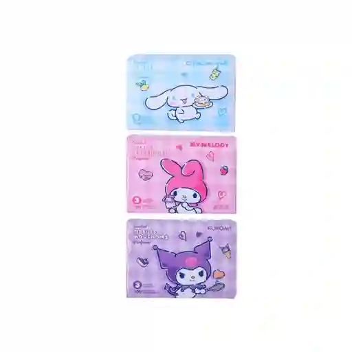 Pañuelo Perfumado Sanrio 3 Paquetes Miniso