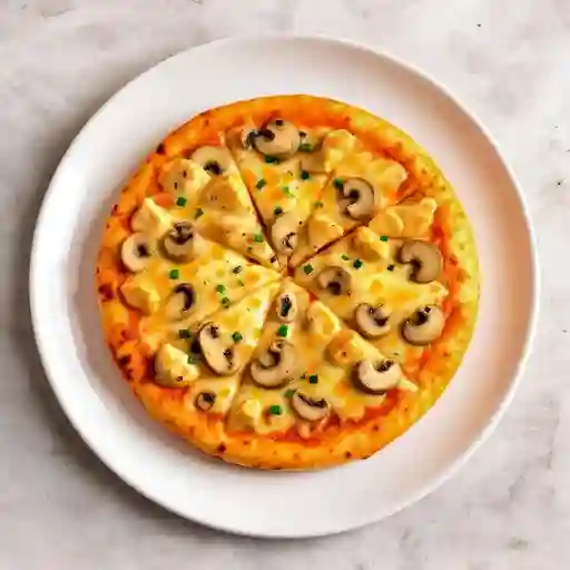 Pizza Small Pollo y Champiñones
