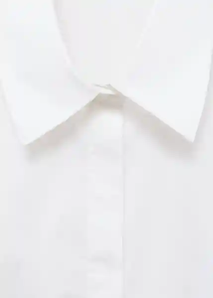 Camisa Sofia Blanco Talla M Mujer Mango