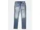 Pantalón Jean Slim Hombre Azul Talla 34 x 302 American Eagle