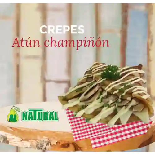 Crepes Atun Champiñon