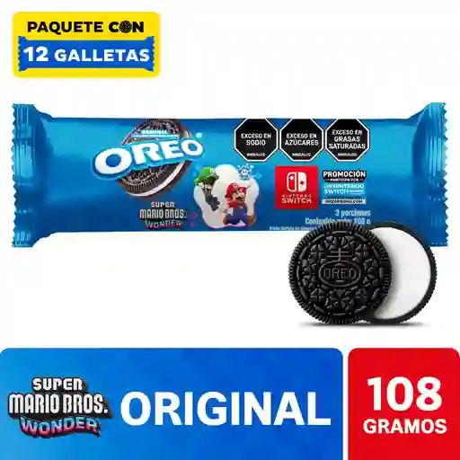 Oreo Galletas Original 108 g