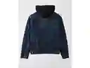 Chaqueta Larga Hombre Azul Talla Medium American Eagle