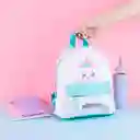 Maleta Infantil Serie Mis Pastelitos Blanca Miniso