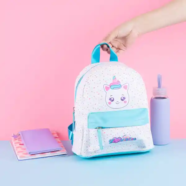 Maleta Infantil Serie Mis Pastelitos Blanca Miniso