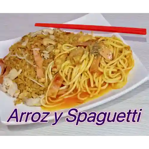 Arroz Especial y Spaguetti