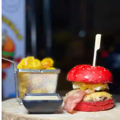 Hamburguesa dulce tentacion