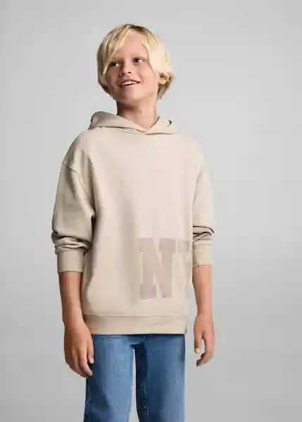 Sudadera Place Arena Talla 06 Niños Mango